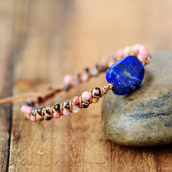 lapis lazuli stone wrap bracelets femme rhodonite string braided cute friendship bracelet bangle bohemian jewellery y200918, Black
lapis lazuli stone wrap bracelets femme rhodonite string braided cute friendship bracelet bangle bohemian jewellery y200918, Black