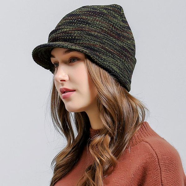 beanies 2021 women men knitted hat thick strips wool cap autumn winter warm visors skiing skullies hats bonnet
beanies 2021 women men knitted hat thick strips wool cap autumn winter warm visors skiing skullies hats bonnet