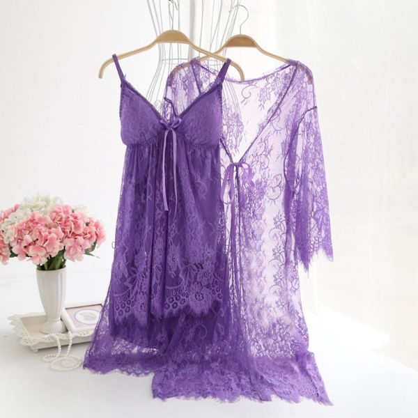 young lady purple kimono robe gown set v-neck backless nightgown sweet lace bathrobe summer cute bow trim night dress1, Black;red
young lady purple kimono robe gown set v-neck backless nightgown sweet lace bathrobe summer cute bow trim night dress1, Black;red