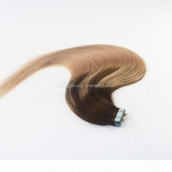 balayage color #4#18 grade selling virgin remy hair straight seamless human hair pu tape hair extension 100g per bundle, Black
balayage color #4#18 grade selling virgin remy hair straight seamless human hair pu tape hair extension 100g per bundle, Black