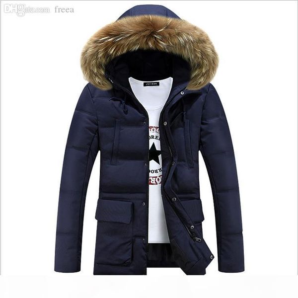 fall-2016 повседневный длинный мех с капюшоном parkas hombre invierno толстая хлопковая мягкая мужская зимняя парка с меховым капюшоном, Black
fall-2016 повседневный длинный мех с капюшоном parkas hombre invierno толстая хлопковая мягкая мужская зимняя парка с меховым капюшоном, Black