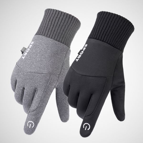 men' outdoor warm autumn winter cycling sports windproof, waterproof, cold proof, antiskid, plush and thickened gloves for men, Blue;gray
men' outdoor warm autumn winter cycling sports windproof, waterproof, cold proof, antiskid, plush and thickened gloves for men, Blue;gray