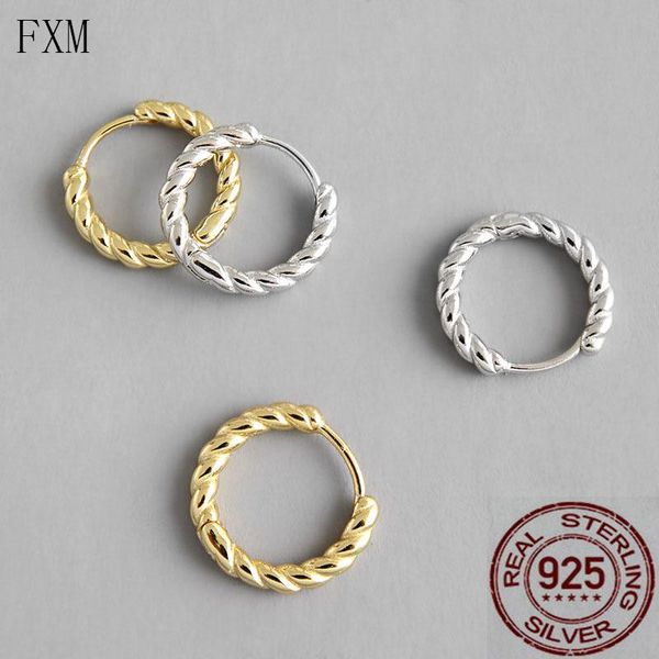 minimalist twist rope small hoop earring 925 silver for women elegant dainty tidal earring fashion 2020, Golden;silver
minimalist twist rope small hoop earring 925 silver for women elegant dainty tidal earring fashion 2020, Golden;silver
