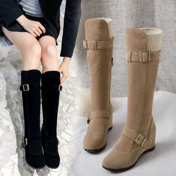 2020 new fishion winter warm fur knee high boots womens boots height increasing side zipper buckle female shoes large size34-43, Black
2020 new fishion winter warm fur knee high boots womens boots height increasing side zipper buckle female shoes large size34-43, Black