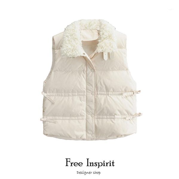 2021 inspirit new arrival winter warm female lamb hair lapel thick solid single breasted casual women's down vests1, Black;white
2021 inspirit new arrival winter warm female lamb hair lapel thick solid single breasted casual women's down vests1, Black;white