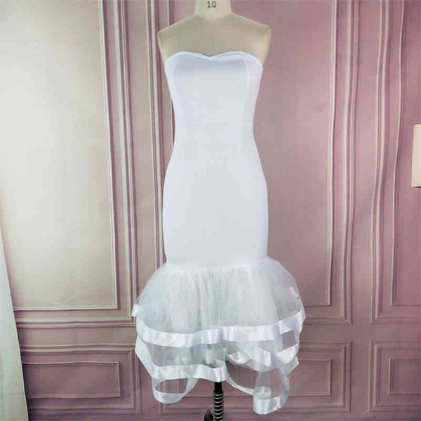 Casual Dresses Women White Party Tube Tops Dress Wedding Off Shoulder Sexy Patchwork with Mesh Clubwear Dinner Evening Slim Bodycon Tunic Robes RIDN, Black;gray
Casual Dresses Women White Party Tube Tops Dress Wedding Off Shoulder Sexy Patchwork with Mesh Clubwear Dinner Evening Slim Bodycon Tunic Robes RIDN, Black;gray