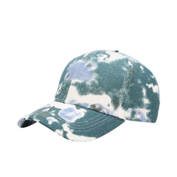 quality cotton tie-dyed denim baseball cap men and peaked cap summer outdoors women trend leisure time sun hat, Black;white
quality cotton tie-dyed denim baseball cap men and peaked cap summer outdoors women trend leisure time sun hat, Black;white