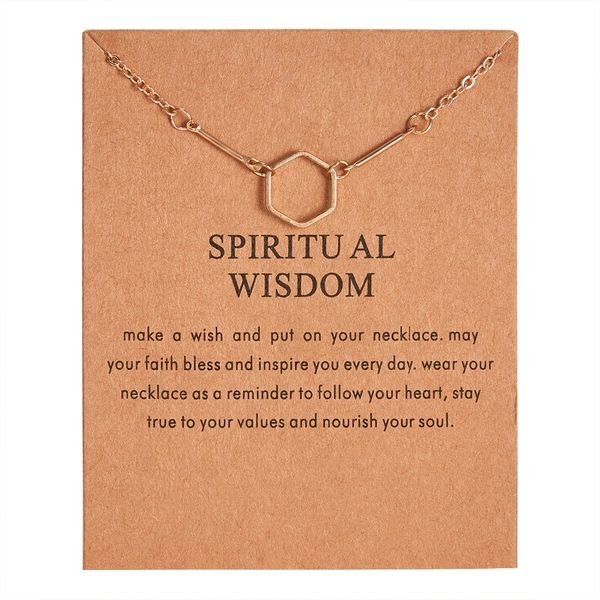 factory8adwfashion gold-color 2020 spiritual new necklace wisdom bones hexagonal alloy clavicle pendant short necklace w
factory8adwfashion gold-color 2020 spiritual new necklace wisdom bones hexagonal alloy clavicle pendant short necklace w