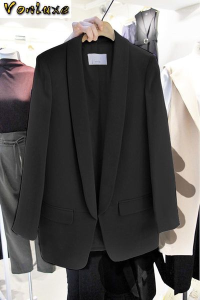 women long sleeve suit jacket korean style fashion femme white black blue blazer spring autumn winter 20211
women long sleeve suit jacket korean style fashion femme white black blue blazer spring autumn winter 20211