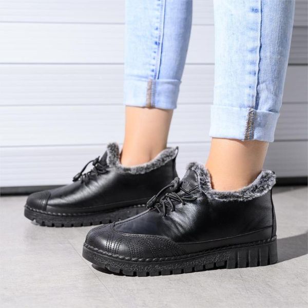 2020 woman snow boots winter shoes women pu leather women's boots waterproof women's shoes super warm ladies slip on, Black
2020 woman snow boots winter shoes women pu leather women's boots waterproof women's shoes super warm ladies slip on, Black