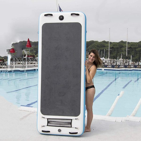 2.5x1x0.2m floating platform customized air ponton inflatable water yoga mattress fitness mat pock swimming pool in bulk
2.5x1x0.2m floating platform customized air ponton inflatable water yoga mattress fitness mat pock swimming pool in bulk