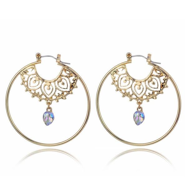 2019 vintage earrings large for women statement earrings hoops geometric gold metal crystal pendant earrings fashion qylppc, Black
2019 vintage earrings large for women statement earrings hoops geometric gold metal crystal pendant earrings fashion qylppc, Black