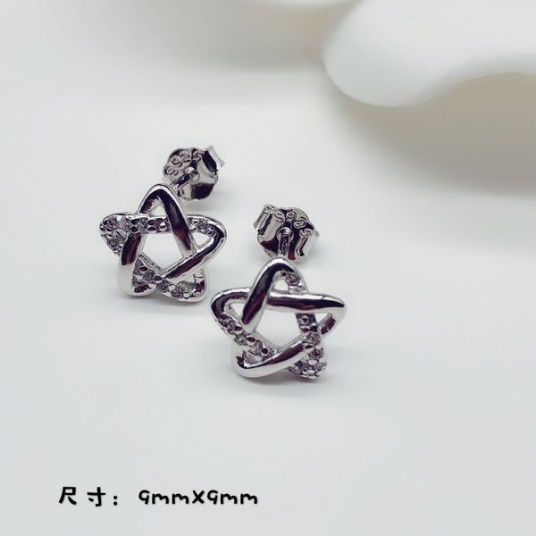 pretty pentagram earrings plated silver hollow star stud earring women wedding beautiful chic earrings, Golden;silver
pretty pentagram earrings plated silver hollow star stud earring women wedding beautiful chic earrings, Golden;silver
