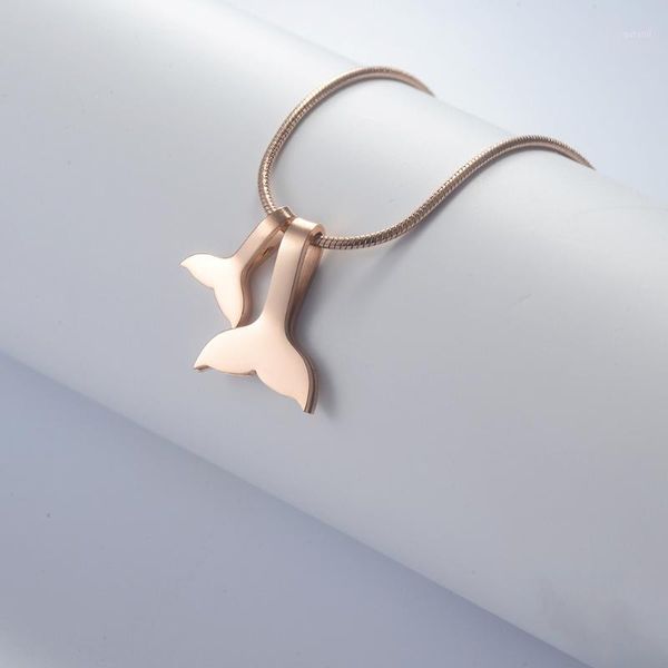 rose gold color mermaid tail stainless steel necklaces & pendants for women lover dolphins whale fish charms jewelry accessories1, Silver
rose gold color mermaid tail stainless steel necklaces & pendants for women lover dolphins whale fish charms jewelry accessories1, Silver