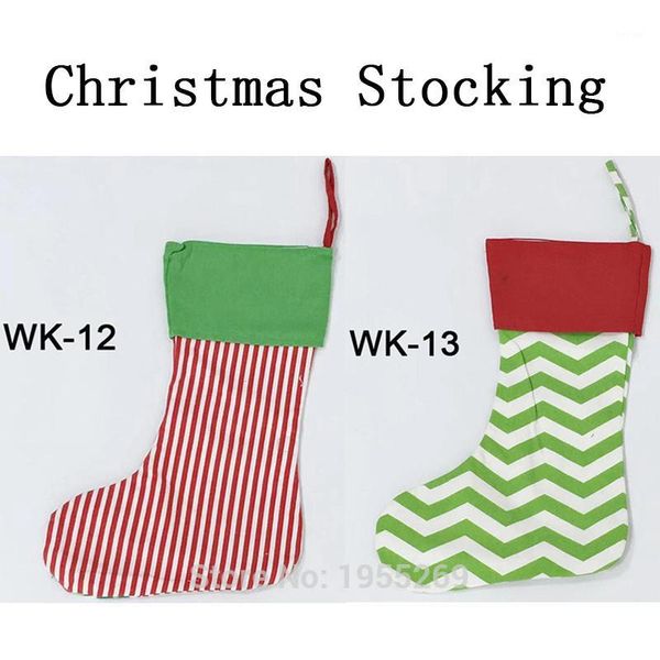 christmas decorations gift stocking 50pcs/lot santa sock canvas candy cane bag personalized xmas tree hanging decoration bulk1
christmas decorations gift stocking 50pcs/lot santa sock canvas candy cane bag personalized xmas tree hanging decoration bulk1