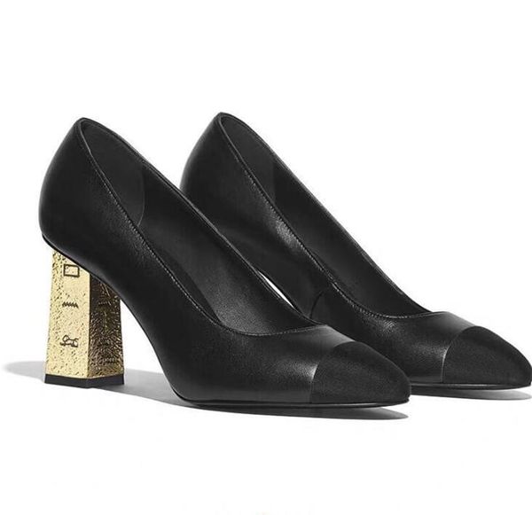 sandals women's high heels bride party mid heel pointed toe shallow mouth shoes women golden, Black
sandals women's high heels bride party mid heel pointed toe shallow mouth shoes women golden, Black