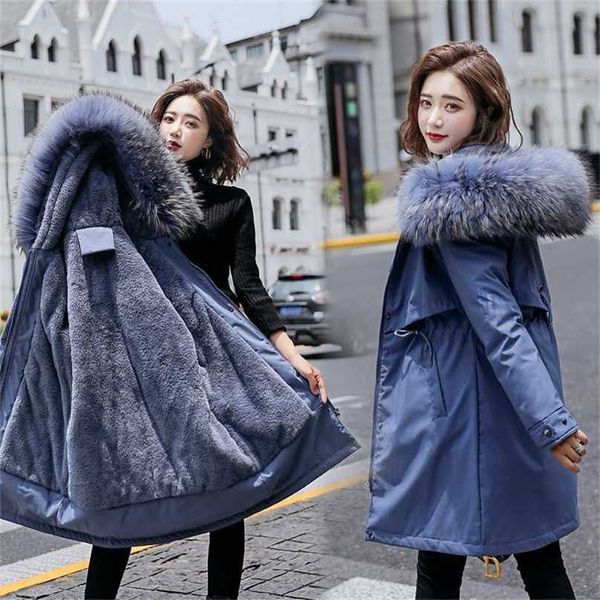 fashion 6xl drawstring zipper cotton liner winter jacket women warm mid-long hooded parka slim ladies chic velvet coat 211216, Black
fashion 6xl drawstring zipper cotton liner winter jacket women warm mid-long hooded parka slim ladies chic velvet coat 211216, Black