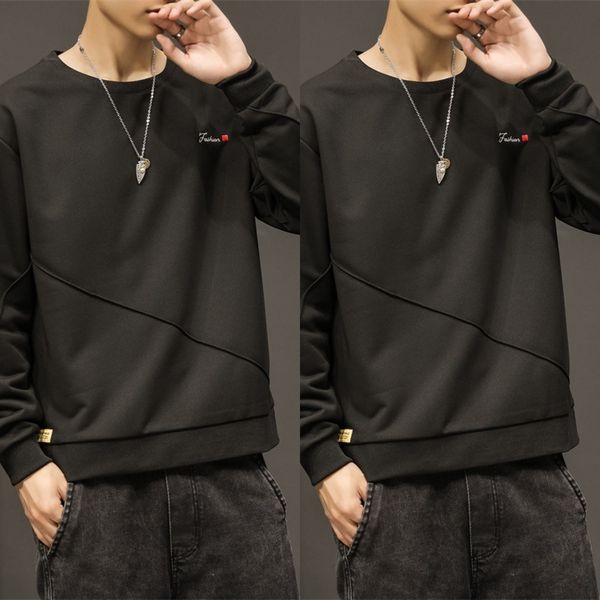 sweater 2020 autumn new korean men's long sleeve t-shirt loose youth fashion t-shirt men's fashion sweater t3twc, Black
sweater 2020 autumn new korean men's long sleeve t-shirt loose youth fashion t-shirt men's fashion sweater t3twc, Black