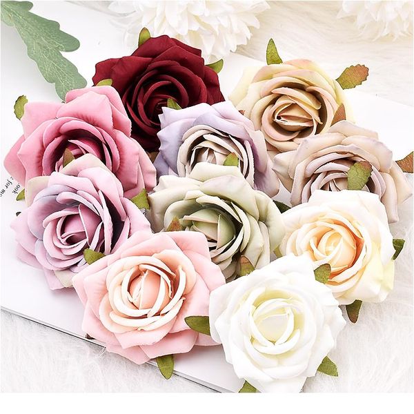 new 10pcs/lot 7cm artificial rose silk flower heads for wedding decoration diy wreath gift box scrapbooking craft fake bbyaiw
new 10pcs/lot 7cm artificial rose silk flower heads for wedding decoration diy wreath gift box scrapbooking craft fake bbyaiw