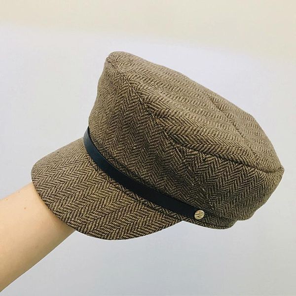 retro octagonal cap for women wool visors newsboy cap 2021 new vintage autumn winter berets captain ladies hat, Blue;gray
retro octagonal cap for women wool visors newsboy cap 2021 new vintage autumn winter berets captain ladies hat, Blue;gray