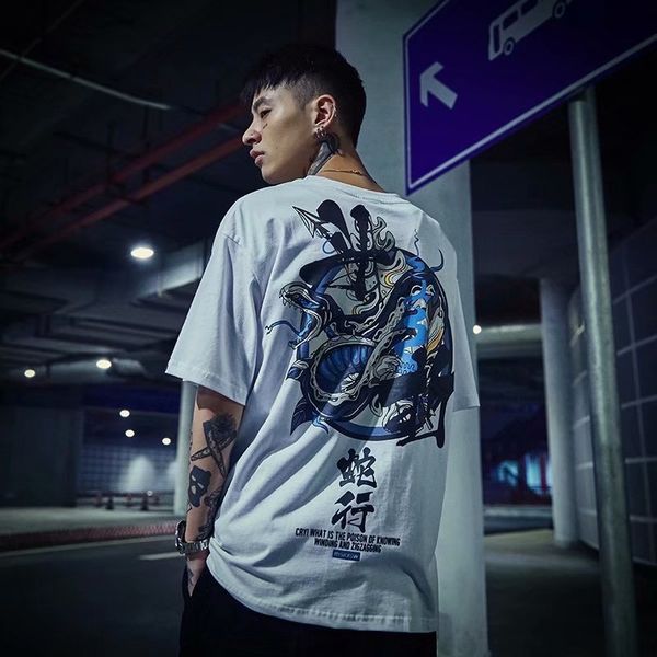 chinese style short sleeve t-shirt men 2020 new summer wear ins trendy hip hop half sleeve loose harajuku loversshort sleeves t-shirt t-shir, Blue
chinese style short sleeve t-shirt men 2020 new summer wear ins trendy hip hop half sleeve loose harajuku loversshort sleeves t-shirt t-shir, Blue