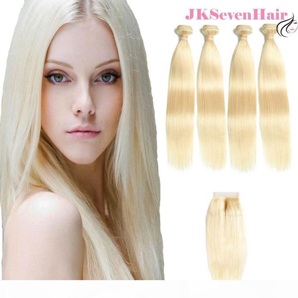 brazilian virgin hair extensions blonde 613 colored straight european russian remy hair wefts 4 bundles with 4x4inch lace closure, Black
brazilian virgin hair extensions blonde 613 colored straight european russian remy hair wefts 4 bundles with 4x4inch lace closure, Black