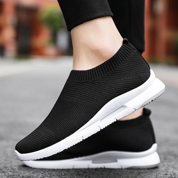 fashion sneakers women vulcanized breathable knitted socks men casual sport light womens running shoes flats, Black;red
fashion sneakers women vulcanized breathable knitted socks men casual sport light womens running shoes flats, Black;red