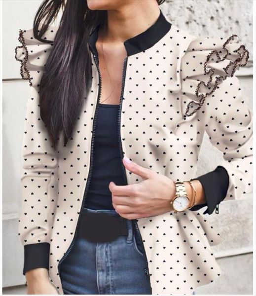 2021 women bomber jacket thin printing jackets fashion basic long sleeve coat casual windbreaker stand collar slim outerwear, Black;brown
2021 women bomber jacket thin printing jackets fashion basic long sleeve coat casual windbreaker stand collar slim outerwear, Black;brown