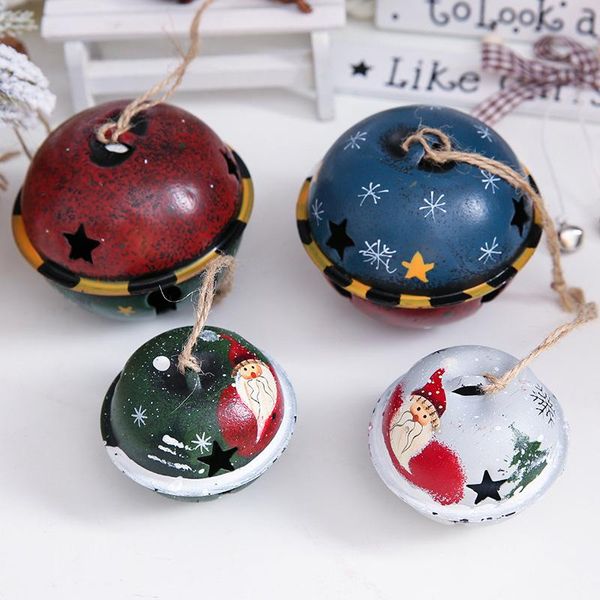retro christmas ornaments colorful rope iron bell pendant christmas tree accessories 4 colors home decoration
retro christmas ornaments colorful rope iron bell pendant christmas tree accessories 4 colors home decoration
