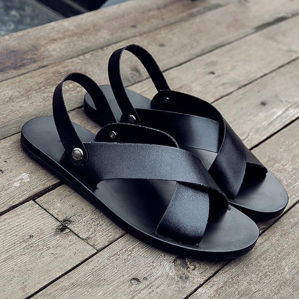 plus-size men's sandals new summer trend casual shoes beach non-slip soft soles dual-purpose slippers1, Black
plus-size men's sandals new summer trend casual shoes beach non-slip soft soles dual-purpose slippers1, Black