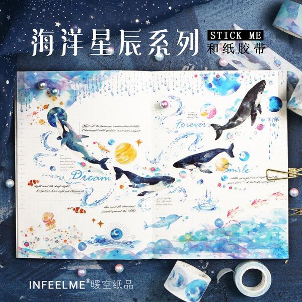 ocean звездное небо whale бумаги васи лента клейкая лента diy scrapbooking наклейки этикеток маскировка ленты wmtibl loveshop01
ocean звездное небо whale бумаги васи лента клейкая лента diy scrapbooking наклейки этикеток маскировка ленты wmtibl loveshop01