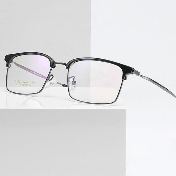 new arrival men business eyewear full rim glasses beta titanium frame glasses myopia spectacles with spring hinges, Black
new arrival men business eyewear full rim glasses beta titanium frame glasses myopia spectacles with spring hinges, Black