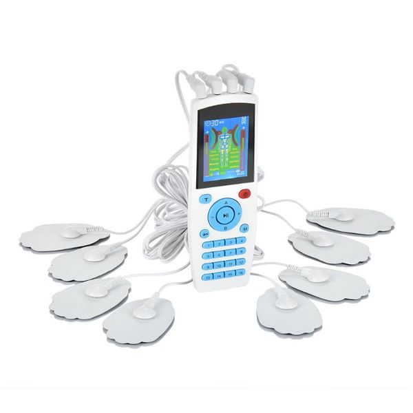 16 modes tens therapy massager 4 output electric ems nerve muscle stimulator digital pulse health care body massage device
16 modes tens therapy massager 4 output electric ems nerve muscle stimulator digital pulse health care body massage device