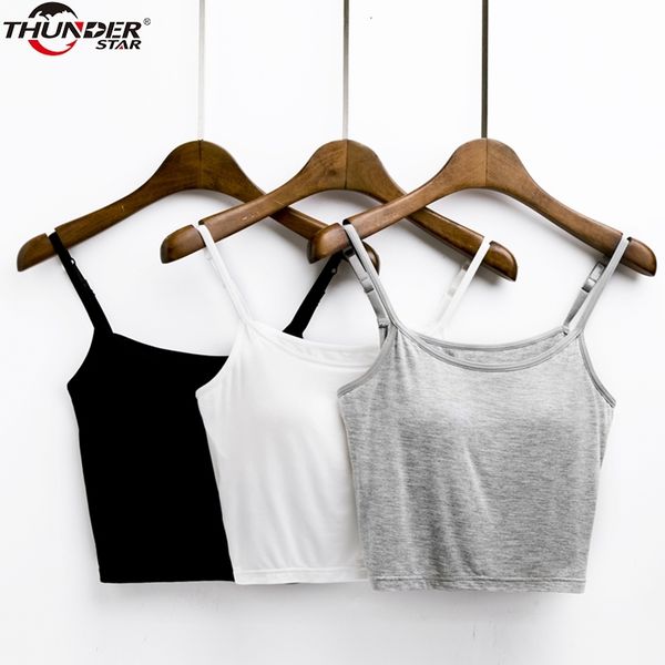summer bralette crop women modal bulit-in bra spaghetti strap crop cami women padded bra short vest cropped feminino
summer bralette crop women modal bulit-in bra spaghetti strap crop cami women padded bra short vest cropped feminino