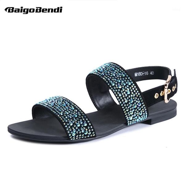 big size 6-11 mens' rhinestone sandals shiny flat punk shoes man summer casual shoes cool boy leather sandal1, Black
big size 6-11 mens' rhinestone sandals shiny flat punk shoes man summer casual shoes cool boy leather sandal1, Black