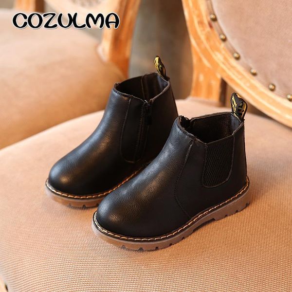 cozulma spring autumn boys girls boots kids shoes children boys girls martin boots handmade leather boots baby boys girls shoes lj200911, Black;grey
cozulma spring autumn boys girls boots kids shoes children boys girls martin boots handmade leather boots baby boys girls shoes lj200911, Black;grey