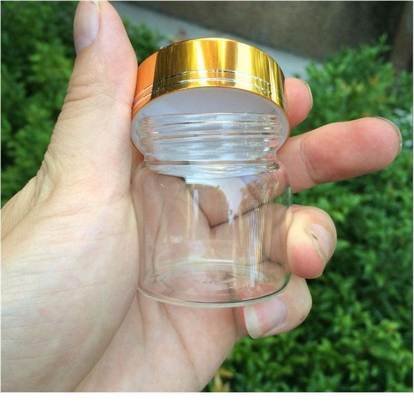 47*50*34mm 50ml transparent glass bottles gold screw cap empty jars glass bottles food containers 24pcs bbyeyd
47*50*34mm 50ml transparent glass bottles gold screw cap empty jars glass bottles food containers 24pcs bbyeyd