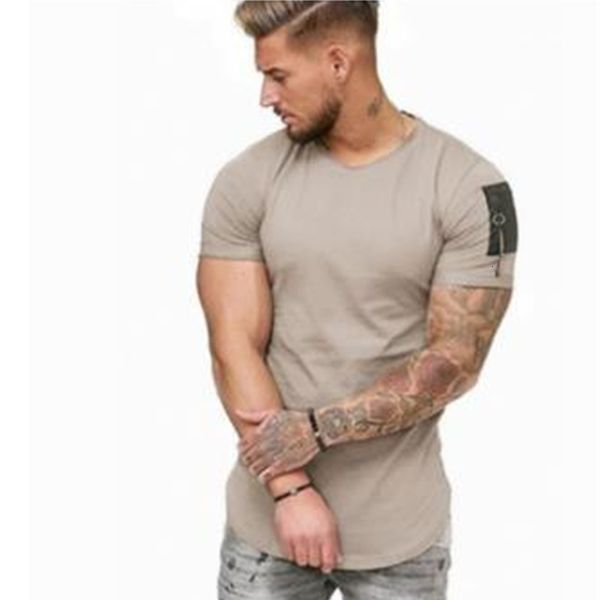 summer zipper street tshirts for men solid tees short sleeved 20ss tshirt, White;black
summer zipper street tshirts for men solid tees short sleeved 20ss tshirt, White;black