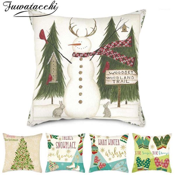 fuwatacchi snowman cushion covers polyester pillow covers xmas bell tree gift for home sofa decorative throw pillowcases 45*45cm1
fuwatacchi snowman cushion covers polyester pillow covers xmas bell tree gift for home sofa decorative throw pillowcases 45*45cm1