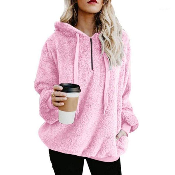 1pc women plus size warm spring autumn coats hoodie solid pink drawstring hooded long sleeve coat1, Black
1pc women plus size warm spring autumn coats hoodie solid pink drawstring hooded long sleeve coat1, Black