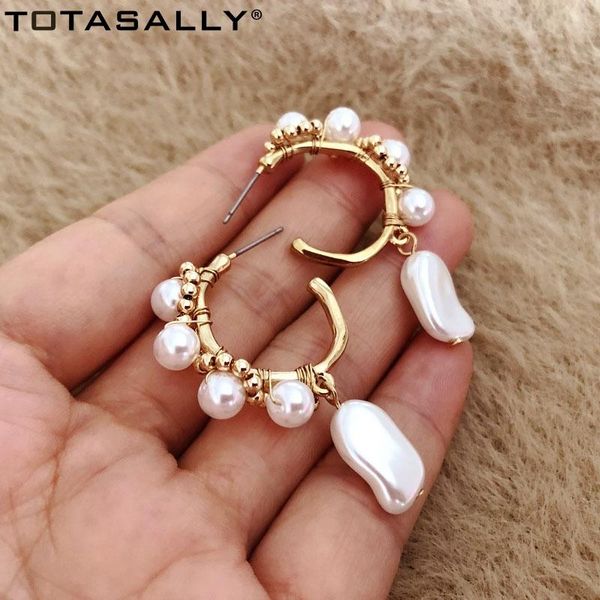 hoop & huggie totasally designer earrings for women baroque simulated pearl beaded handmade lady party earring gifts dropship, Golden;silver
hoop & huggie totasally designer earrings for women baroque simulated pearl beaded handmade lady party earring gifts dropship, Golden;silver