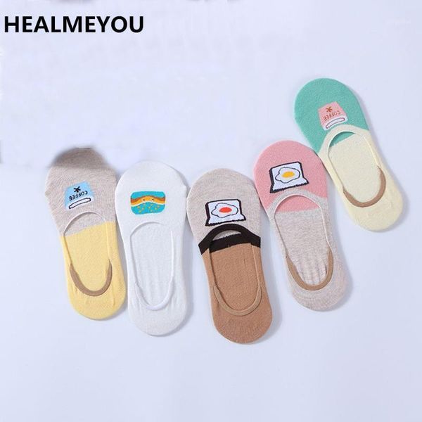 1pair cartoon female invisible cotton casual socks slippers egg hamburgers socks1, Black;white
1pair cartoon female invisible cotton casual socks slippers egg hamburgers socks1, Black;white