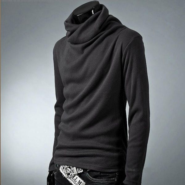 men's sweaters zogaa winter sweater streetwear casual style mens harajuku long sleeve clothing turtelneck men, White;black
men's sweaters zogaa winter sweater streetwear casual style mens harajuku long sleeve clothing turtelneck men, White;black