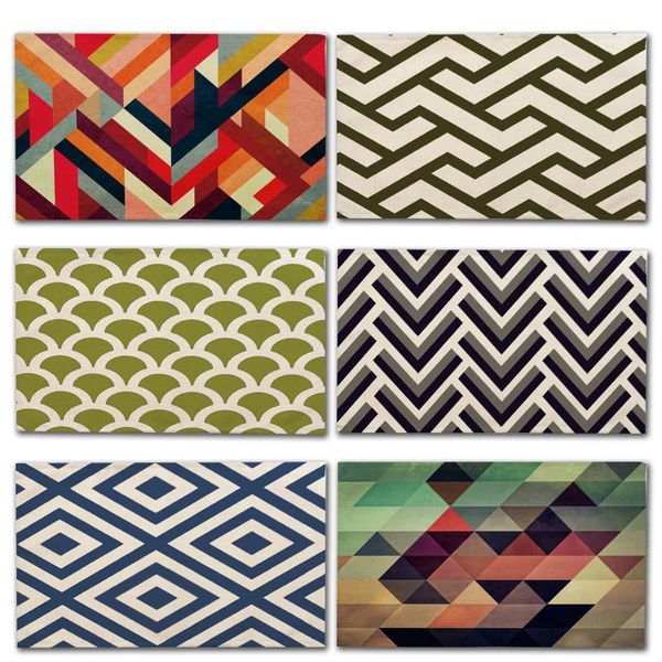1pcs colorful geometric lines pattern placemat dining table mat cotton linen pad drink coasters 42*32cm kitchen accessory mg0022
1pcs colorful geometric lines pattern placemat dining table mat cotton linen pad drink coasters 42*32cm kitchen accessory mg0022