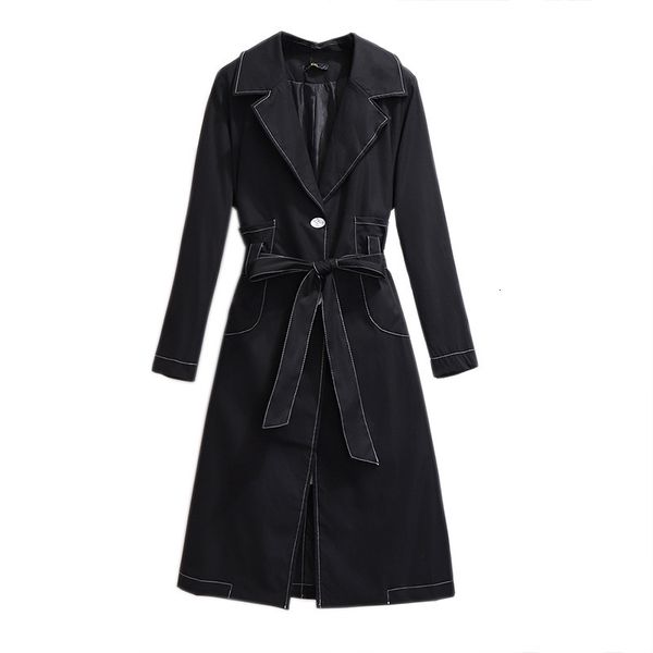trench coat for women spring and autumn wear plus size women's clothes 2019 new bow decoration long windbreaker, Black;white
trench coat for women spring and autumn wear plus size women's clothes 2019 new bow decoration long windbreaker, Black;white
