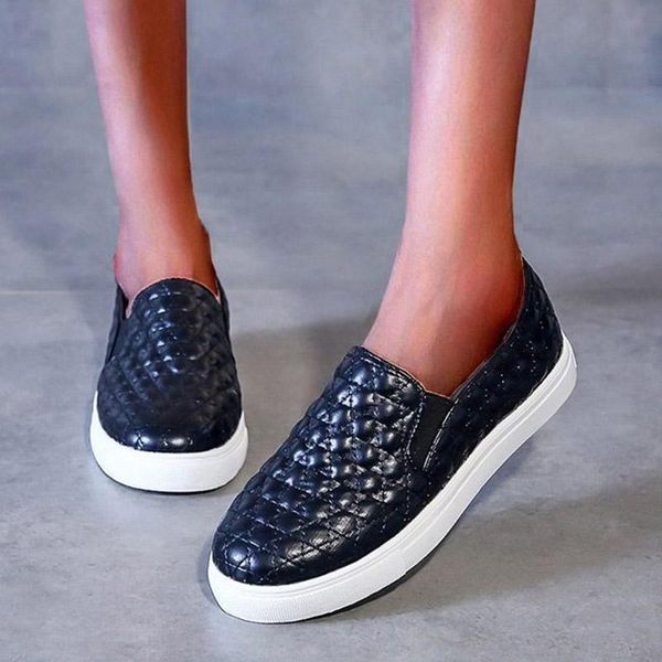 plus size women loafers plaid black loafer rainbow graffiti slip on flat shoes female silver casual shoes zapatos mujer 8696c 
plus size women loafers plaid black loafer rainbow graffiti slip on flat shoes female silver casual shoes zapatos mujer 8696c