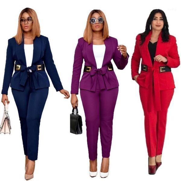 woman set 2 pieces long sleeve pants african office ladies casual v neck business blazer pant suits female work wear1, White;black
woman set 2 pieces long sleeve pants african office ladies casual v neck business blazer pant suits female work wear1, White;black