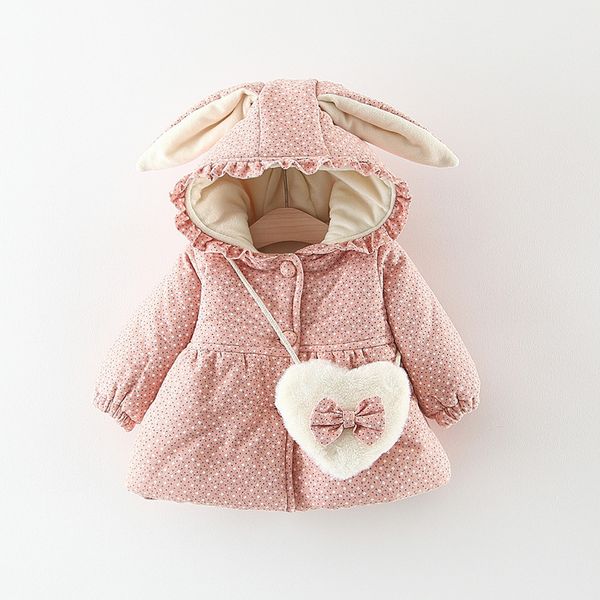 children warm winter baby girls infant kids rabbit ear hooded thicken velvet printed flora parkas coat outwear casaco+bag s7693 c1012, Blue;gray
children warm winter baby girls infant kids rabbit ear hooded thicken velvet printed flora parkas coat outwear casaco+bag s7693 c1012, Blue;gray