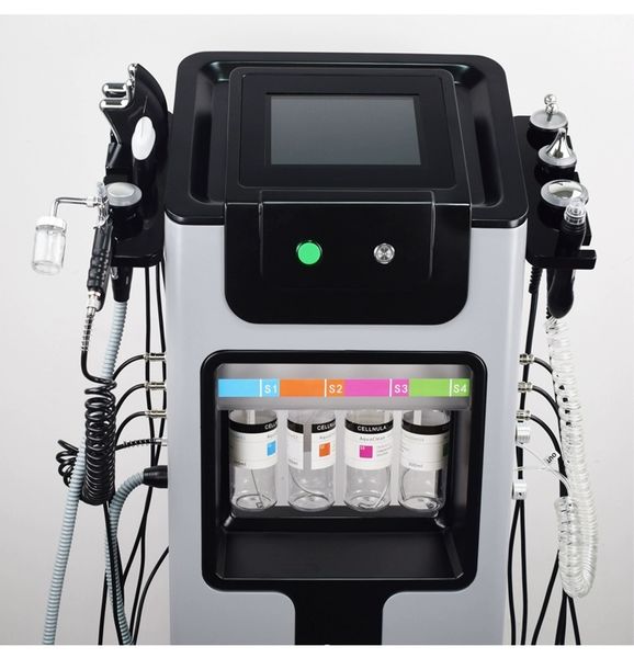 new multifunction hydra facial dermabrasion skin cleansing hydrofacial face microdermabrasion water jet oxygen beauty machine, Black;white
new multifunction hydra facial dermabrasion skin cleansing hydrofacial face microdermabrasion water jet oxygen beauty machine, Black;white