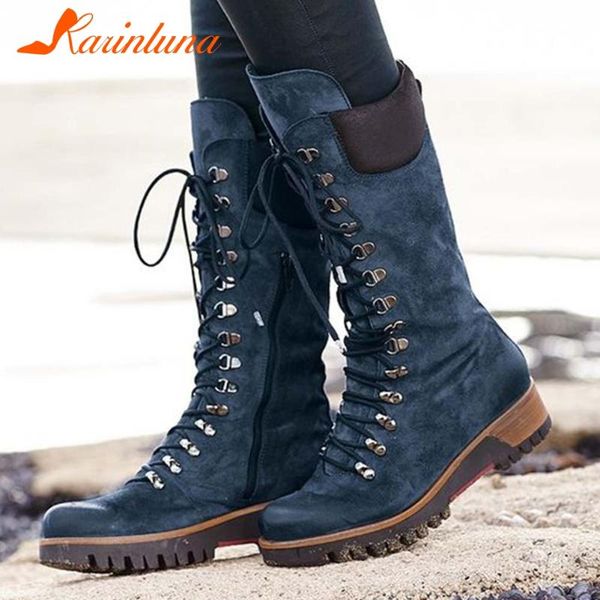 karin 2021 vintage new arrival cross-tied round toe low heels mid-calf boots big size 43 zip woman shoes, Black
karin 2021 vintage new arrival cross-tied round toe low heels mid-calf boots big size 43 zip woman shoes, Black
